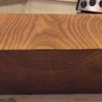 Limited edition elm butchers block