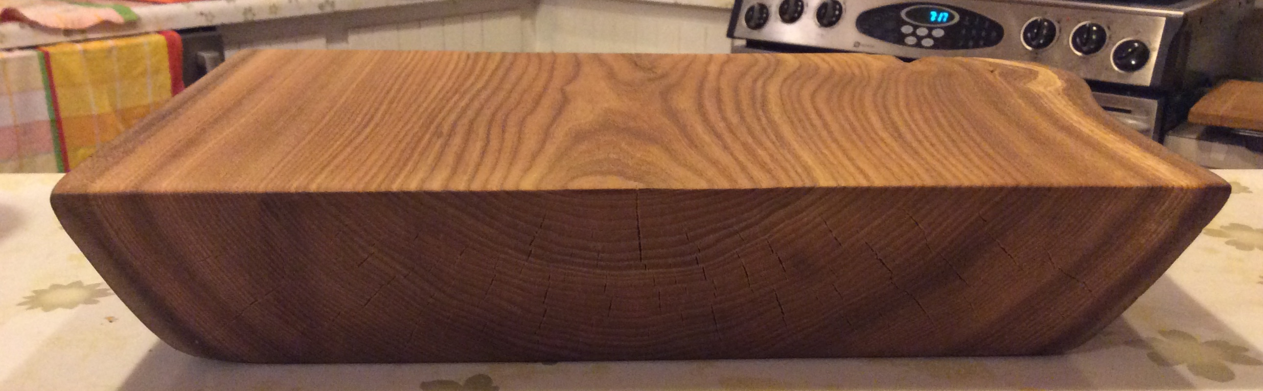 Limited edition elm butchers block